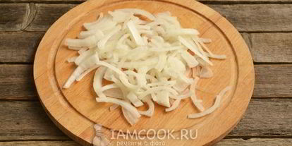 Шаг 6: филе минтая с картошкой в духовке