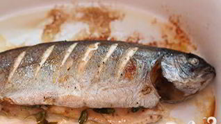 Рецепт Форели, запеченной с базиликом