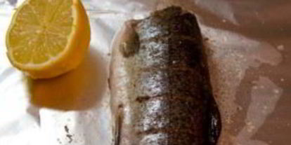 Шаг 1: форели, запеченной с овощами