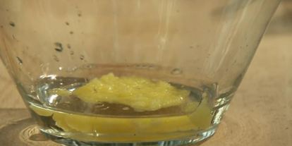 Шаг 3: карпа в углях с гречневой кашей