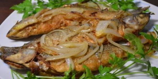 Рецепт кефали, жаренной ны сковороде