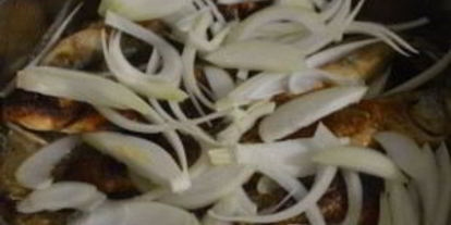 Шаг 5: кефали, жаренной ны сковороде