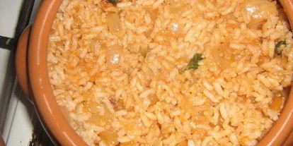 Шаг 6: хека, запеченного с рисом в горшочке