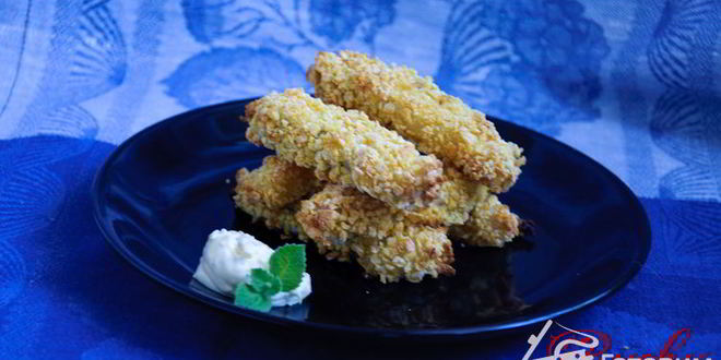 Рецепт хрустящих рыбных палочек