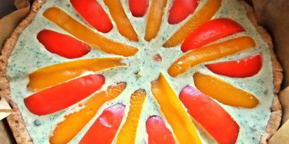 Шаг 14: киша тунец с овощами