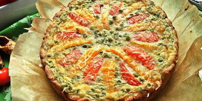 Шаг 18: киша тунец с овощами