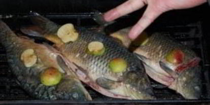 Шаг 1: копченого карпа