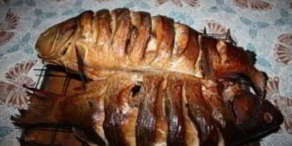 Шаг 3: копченого карпа