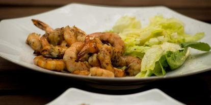 Шаг 3: креветок гриль