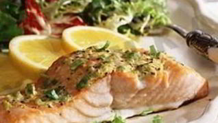 Рецепт Лосося со сливками