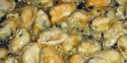 Шаг 3: мидий в кляре