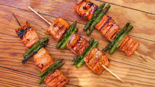 Рецепт Рыбы на вертеле