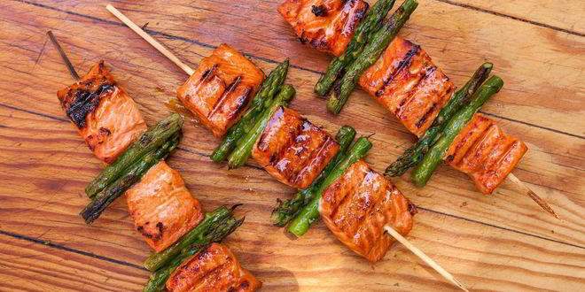 Рецепт рыбы на вертеле