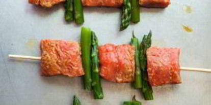 Шаг 2: рыбы на вертеле