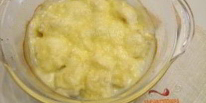 Шаг 7: рыбы под соусом бешамель в духовке