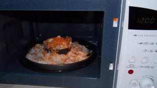 Рецепт Рыбы в микроволновке с луком