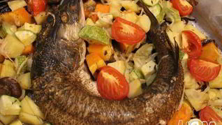 Рецепт Щуки с овощами Осенняя