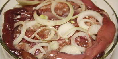 Шаг 8: селедки в йогурте с горчицей