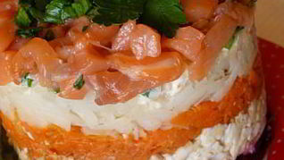 Рецепт Семги на шубке