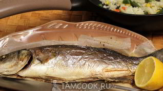 Рецепт Сибаса в духовке