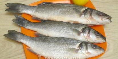 Шаг 5: сибаса в духовке