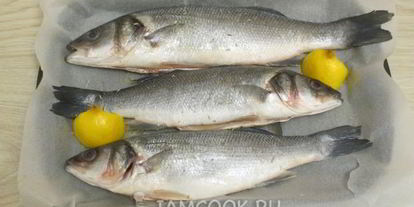 Шаг 7: сибаса в духовке