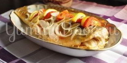 Шаг 9: судака запеченного в фольге