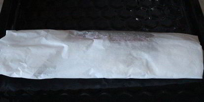 Шаг 2: запеченной форели с соусом из шпината