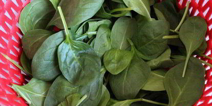 Шаг 3: запеченной форели с соусом из шпината