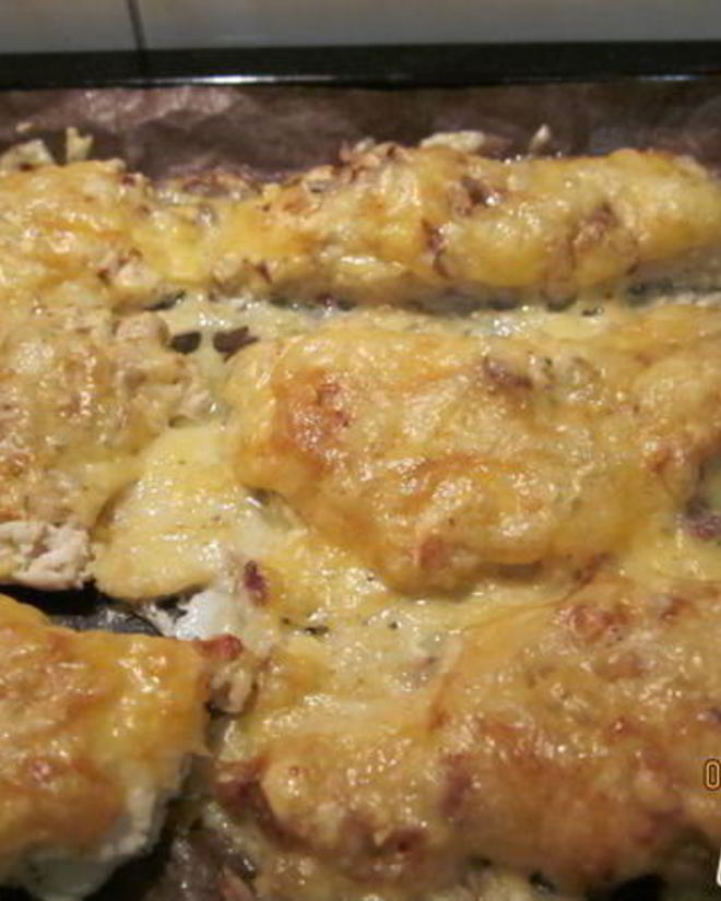 Рецепт запеченной форели с сырно-ореховой корочкой