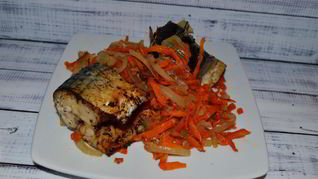 Рецепт Запеченной скумбрии