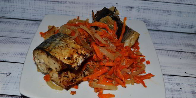 Рецепт запеченной скумбрии