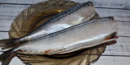 Шаг 1: запеченной скумбрии