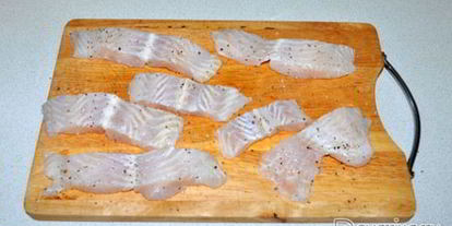 Шаг 1: запеченной трески в беконе