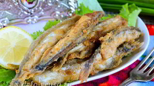 Рецепт Жареной мойвы