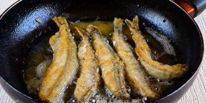 Шаг 4: жареной мойвы