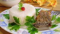 Рецепт Жареной рыбы с рисом