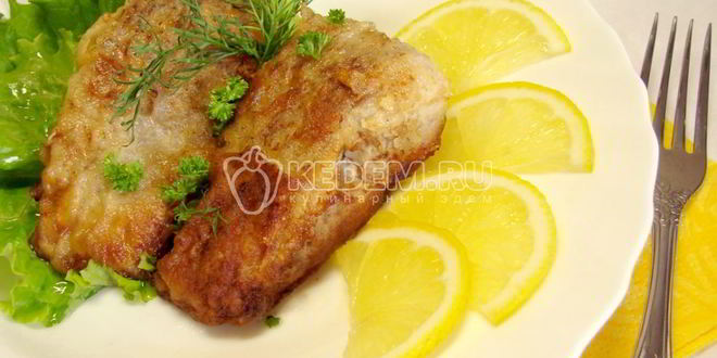 Рецепт жареной щуки
