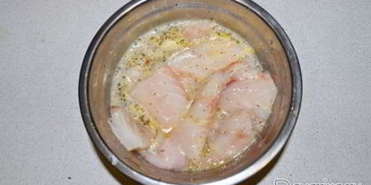 Шаг 1: жареного филе трески