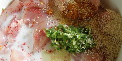 Шаг 3: куриных шашлычков с кунжутом