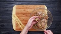 Рецепт Куриных шашлычков с соусом