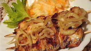 Рецепт Куриных шашлычков Якитория