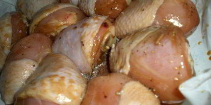 Шаг 2: лаковых куриных шашлычков под вустерским соусом