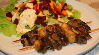 Рецепт Печеночного шашлыка