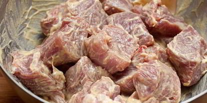 Шаг 1: шашлычков из свиной вырезки с грушами