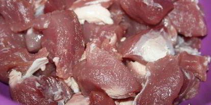 Шаг 1: шашлычков из свиной вырезки в йогуртово-лимонном маринаде