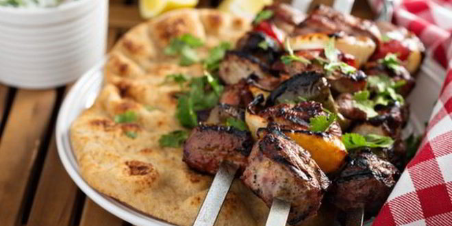 Рецепт Шашлыка из баранины с бальзамическим уксусом и зеленью