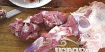 Шаг 1: шашлыка из баранины