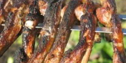 Шаг 5: шашлыка из бараньих ребрышек