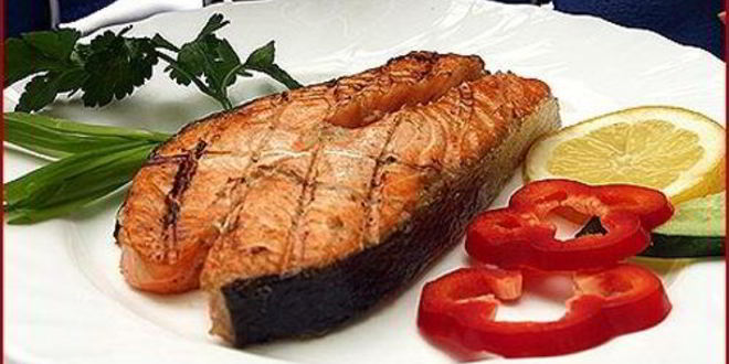 Рецепт шашлыка из форели на решетке